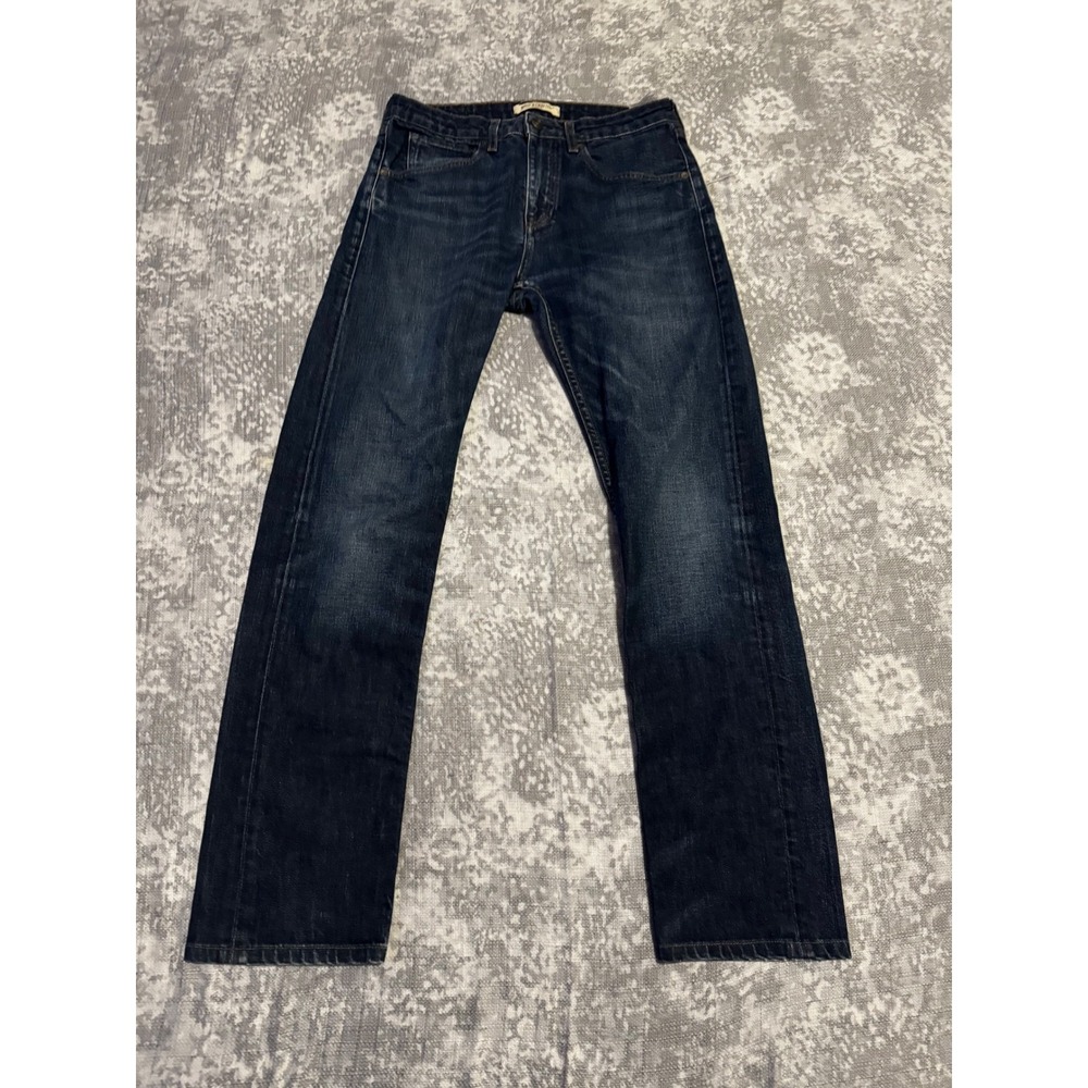 Levi's Made Crafted Tack Slim Dark Wash Denim Jeans Men's W31 L32 Blue Tab - Picture 2 of 8